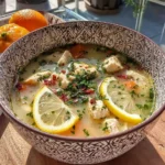 Mediterrane Citroenkip Soep