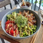 Teriyaki Kip Rice Bowl met Edamame