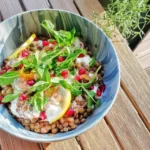 Verfrissende linzensalade met munt en granaatappel – Gezond en Lekker!